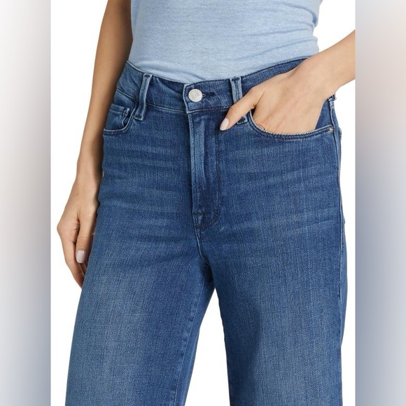 Frame Le Palazzo Wide Leg Jeans in Blue Size 29 - Picture 11 of 11
